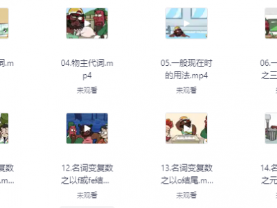 爆笑英语语法207集（爆火小红书） 